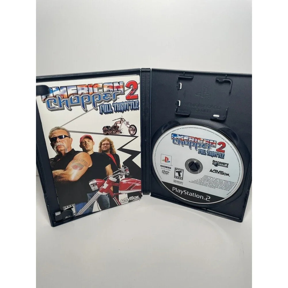 American Chopper 2 Full Throttle (Sony PlayStation 2, 2005) CIB